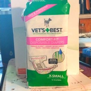Vets Best X-Small dog diapers